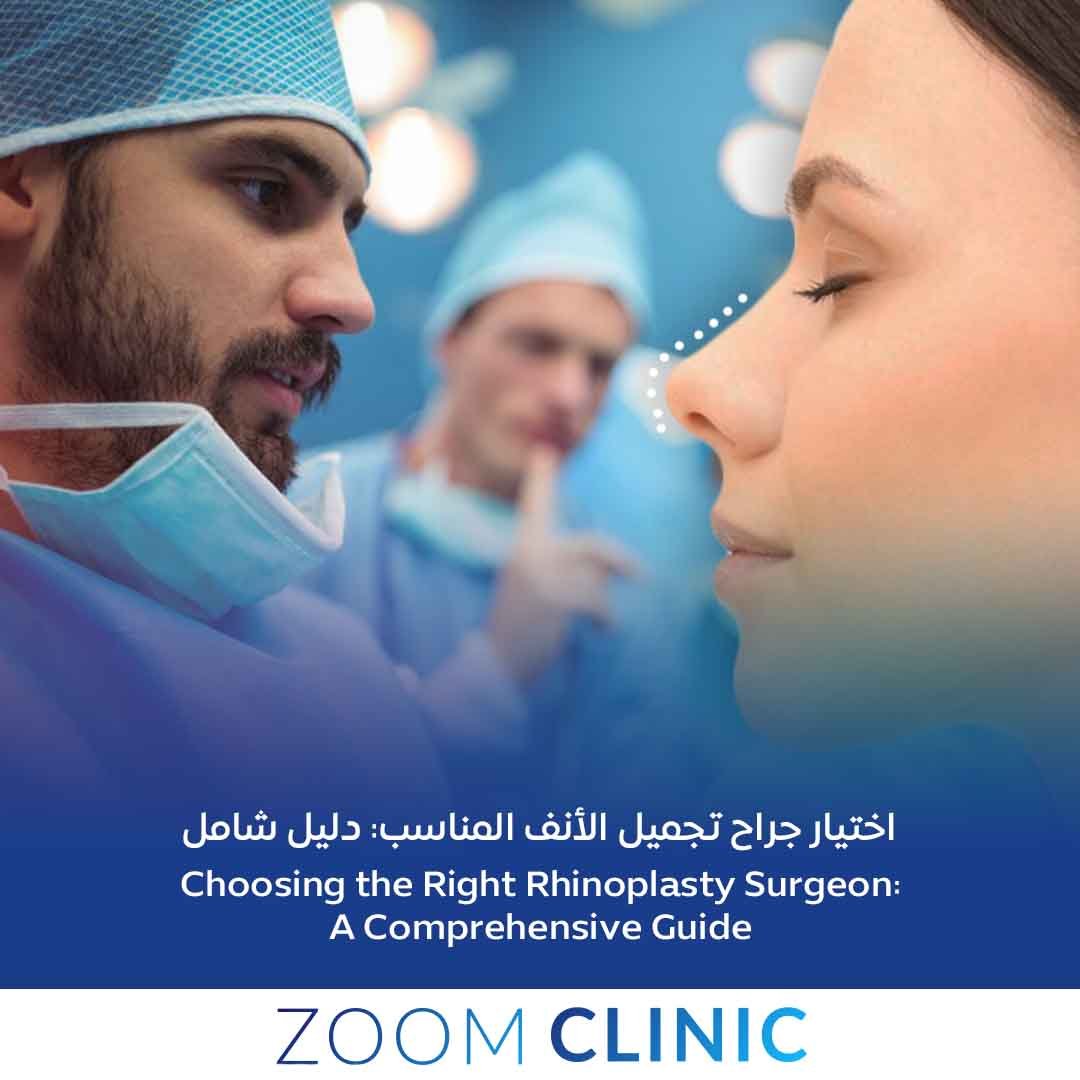 اختيار جراح تجميل الأنف