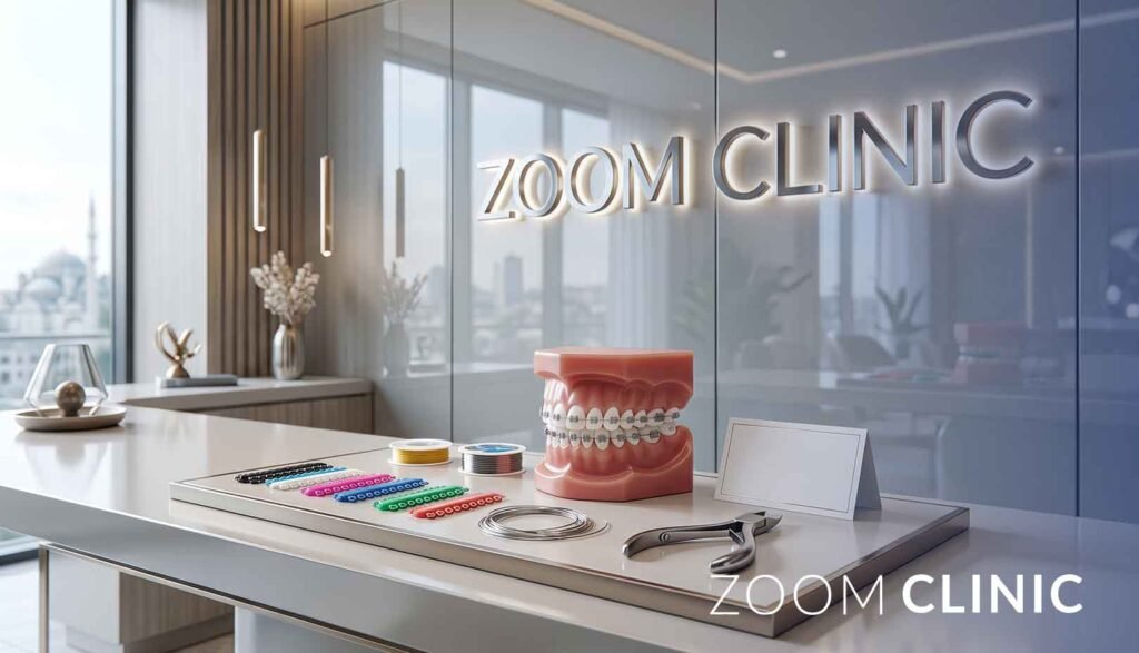 تقويم الأسنان الثابت في تركيا 2026