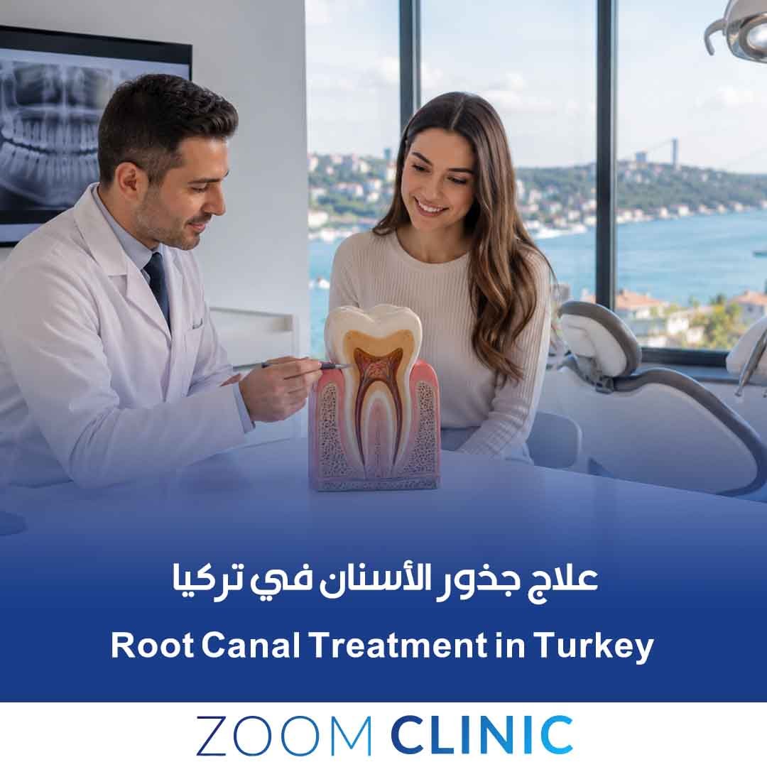 علاج جذور الأسنان في تركيا